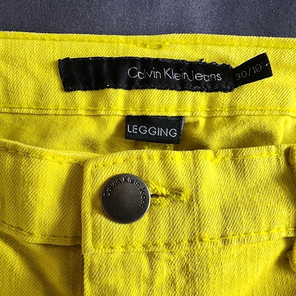 Calvin Klein Neon Jegging - Picture 3 of 5